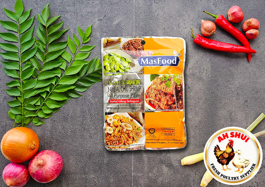 MasFood Sambal Chili Shrimp All Purpose Paste